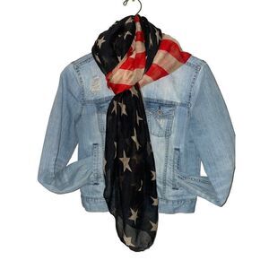 American Flag Pashmina 